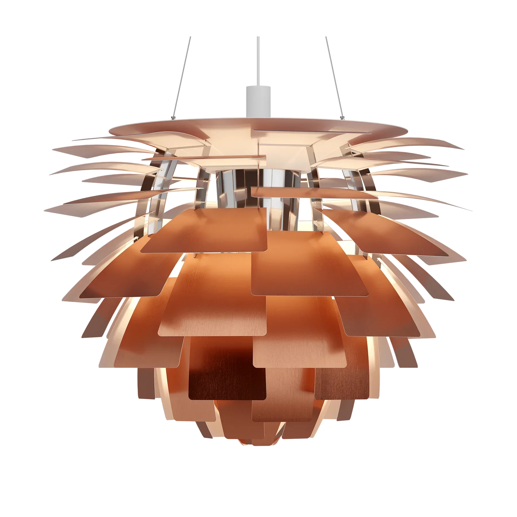 PH Artichoke in Kupfer von Louis Poulsen