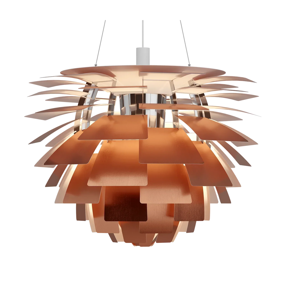 PH Artichoke in Kupfer von Louis Poulsen