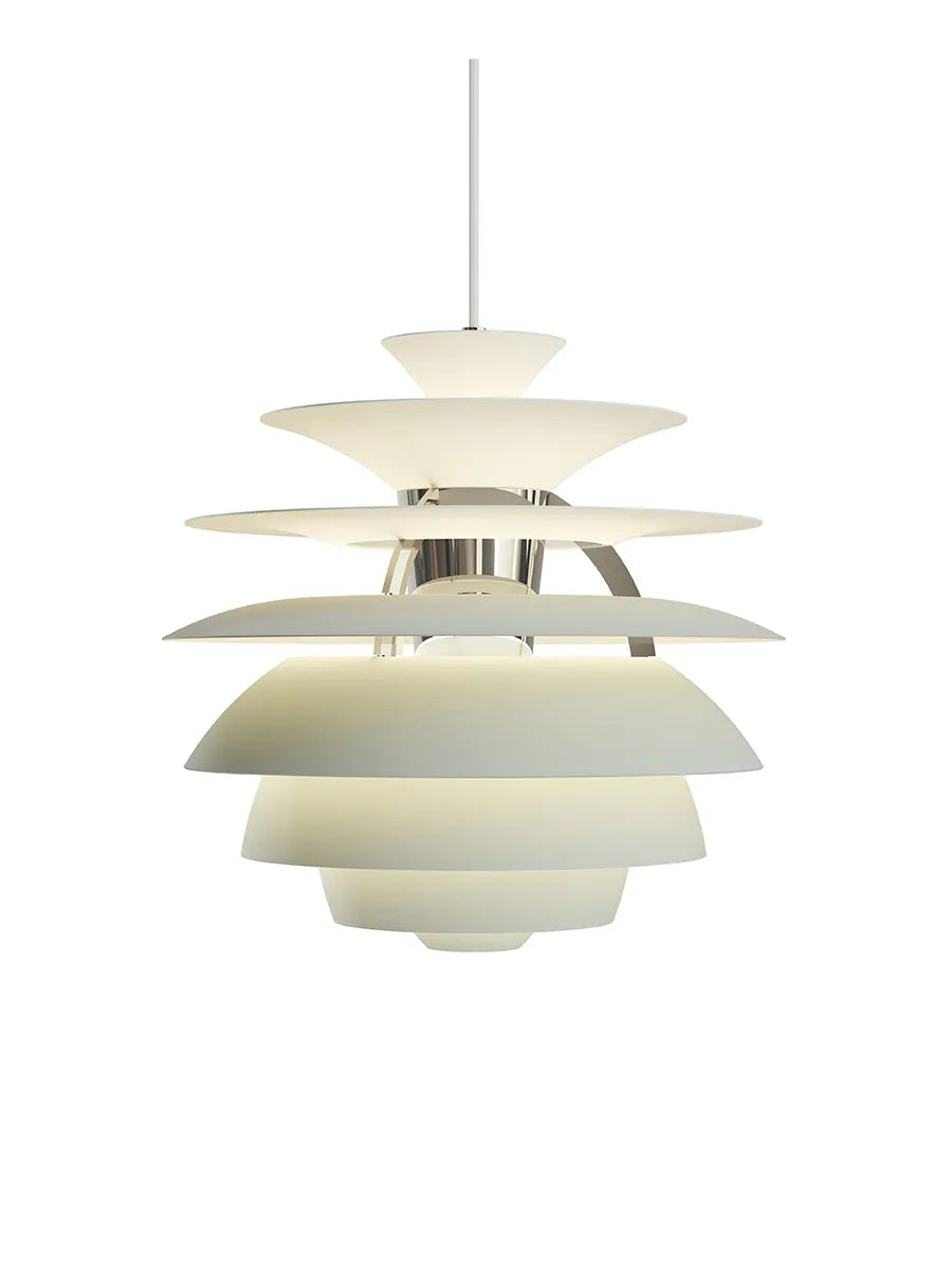 PH Snowball, dusty green/chrome von Poul Henningsen